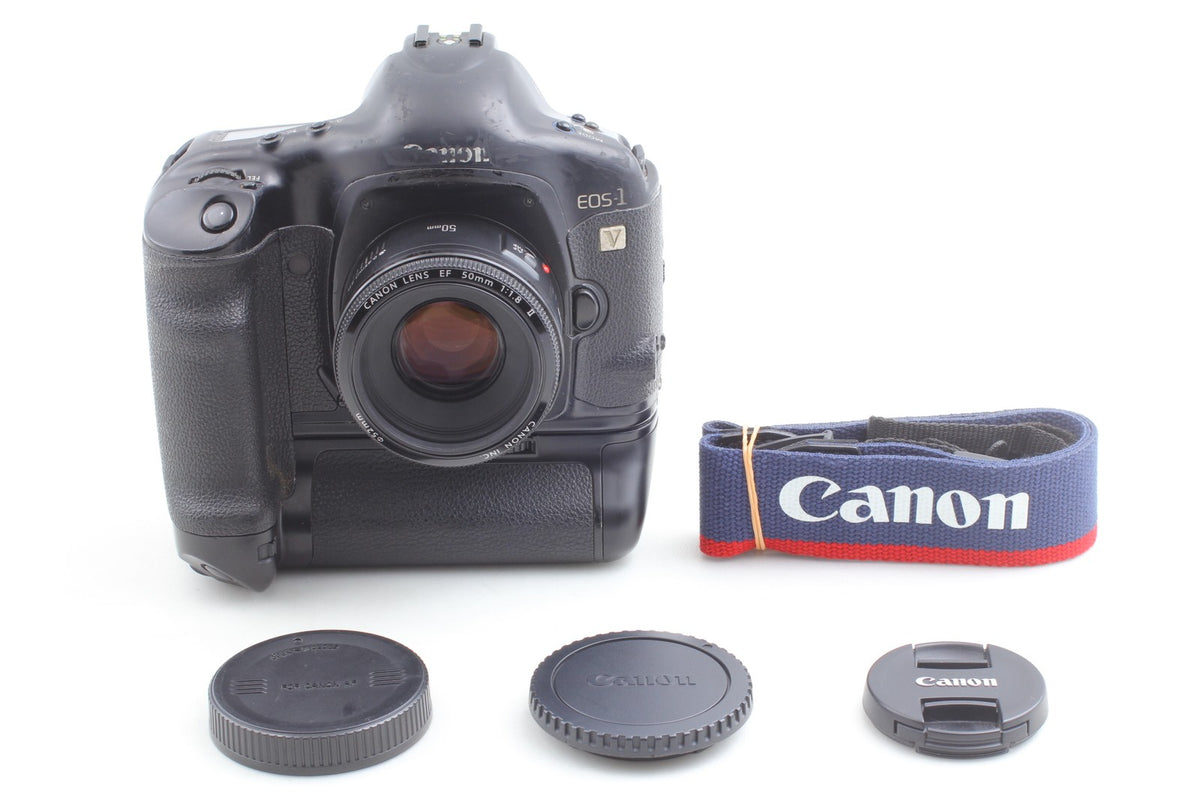 *N MINT /PB-E2* Canon EOS-1V HS 35mm Film Camera EF 50mm F1.8 II Lens From JAPAN