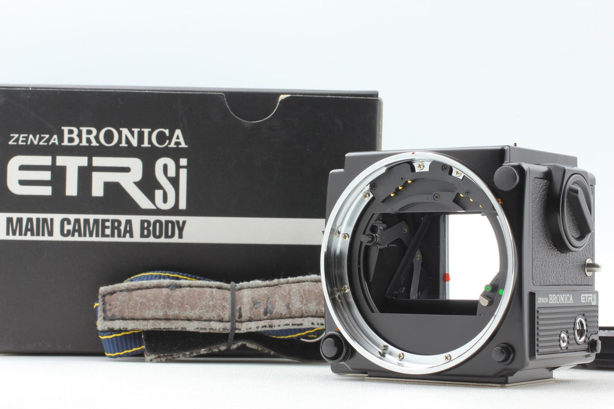 Top MINT in Box* Zenza Bronica ETR Si 6x4.5 Medium Format Film Camera From JAPAN