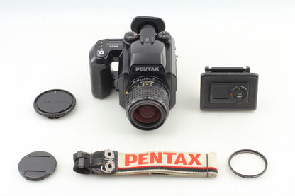 *Near MINT+++* PENTAX 645N Camera SMC A 55mm F2.8 Lens 120 Film Back From JAPAN
