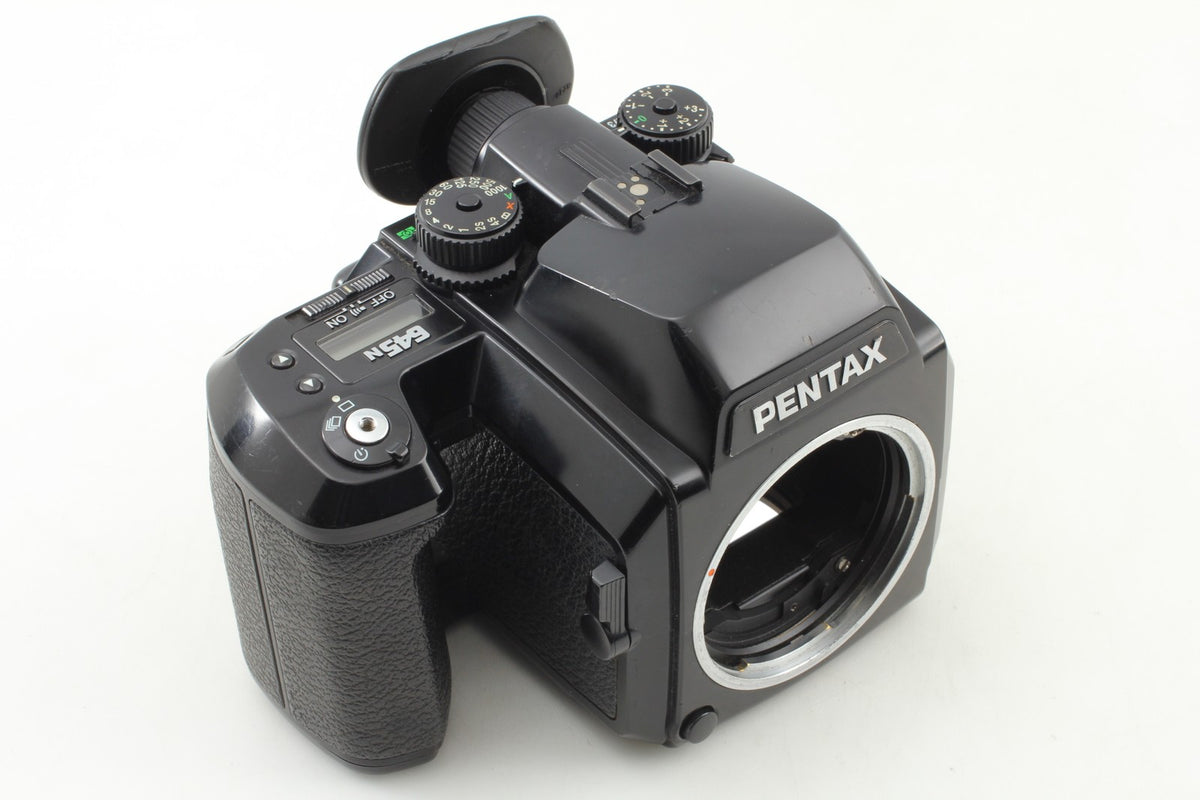 *Near MINT+++* PENTAX 645N Camera SMC A 55mm F2.8 Lens 120 Film Back From JAPAN