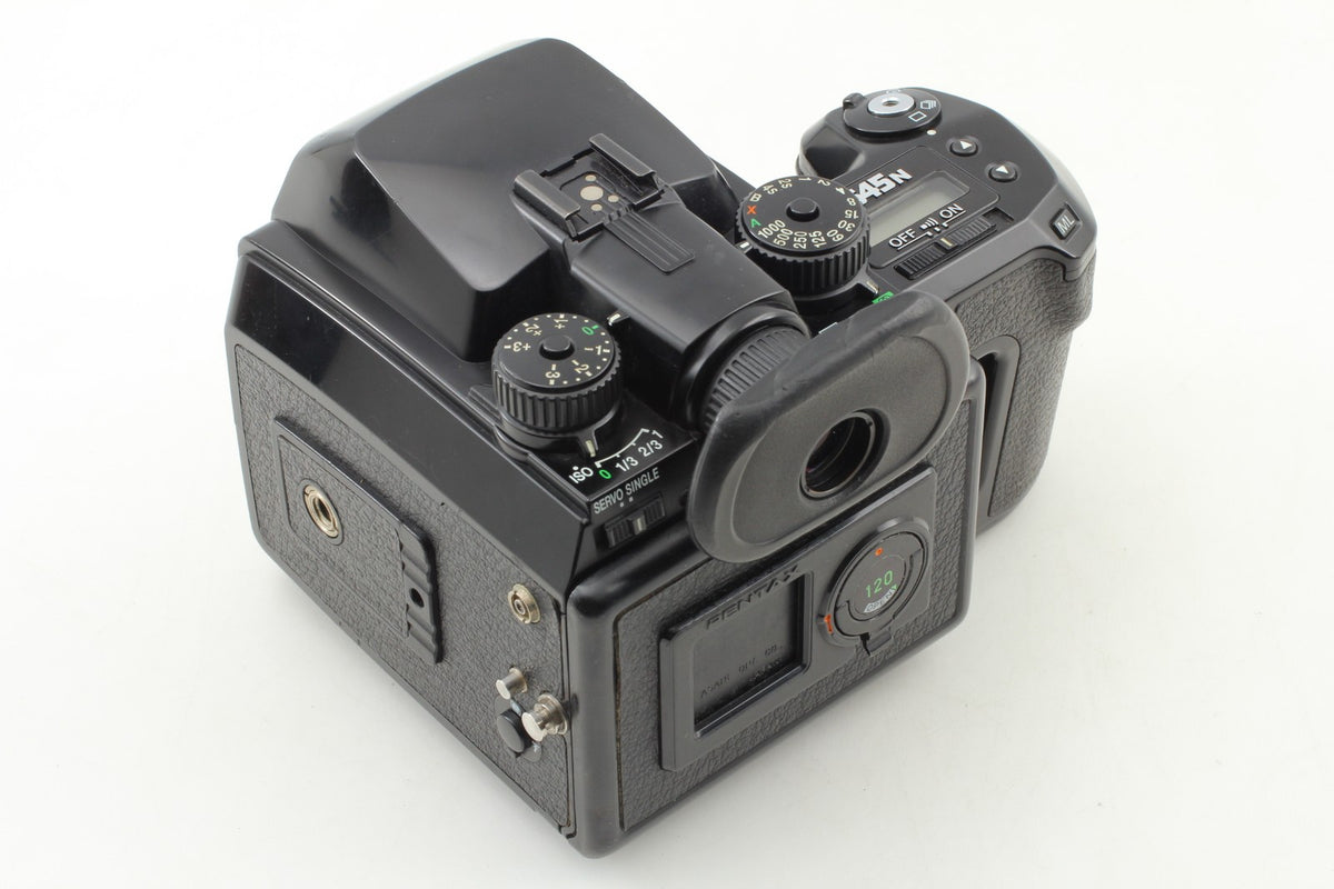 *Near MINT+++* PENTAX 645N Camera SMC A 55mm F2.8 Lens 120 Film Back From JAPAN
