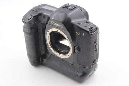 *N MINT* Canon EOS-1 SLR 35mm Film Camera Body EF 50mm F1.8 II Lens From JAPAN