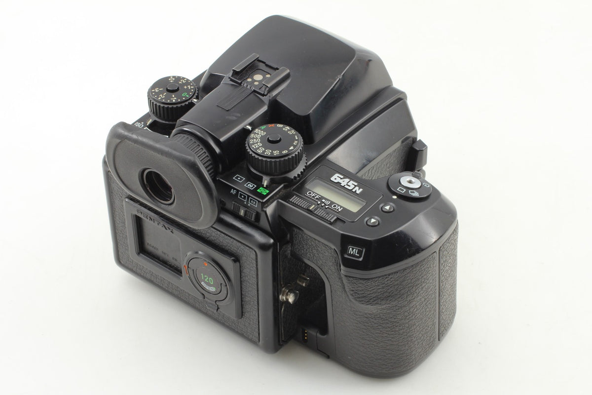 *Near MINT+++* PENTAX 645N Camera SMC A 55mm F2.8 Lens 120 Film Back From JAPAN