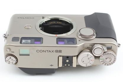 *MINT* CONTAX G2 35mm Film Camera Planar 45mm F2 Lens TLA200 Flash From JAPAN