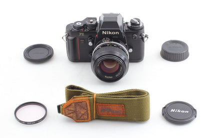 Grid Screen *N MINT+++* Nikon F3 Eye Level Camera Ai 50mm F1.4 Lens From JAPAN