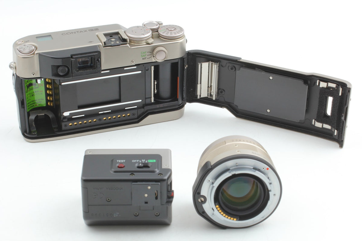 *MINT* CONTAX G2 35mm Film Camera Planar 45mm F2 Lens TLA200 Flash From JAPAN