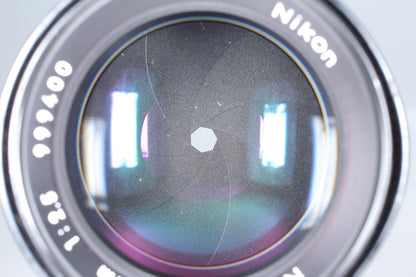 S/N 999xxx *MINT* Nikon Ai-s Nikkor 105mm f/2.5 Telephoto Prime Lens From JAPAN