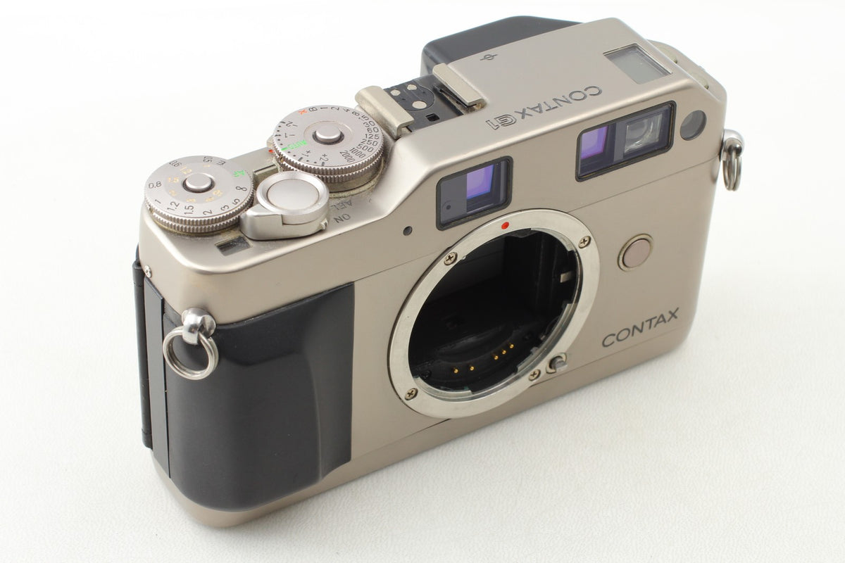3 Lens *MINT* CONTAX G1 Green Rangefinder Film Camera 45mm 28mm 90mm From JAPAN