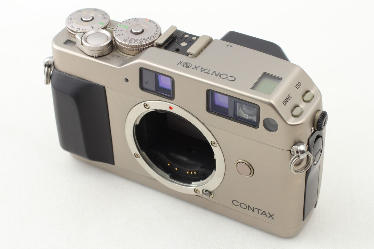 3 Lens *MINT* CONTAX G1 Green Rangefinder Film Camera 45mm 28mm 90mm From JAPAN