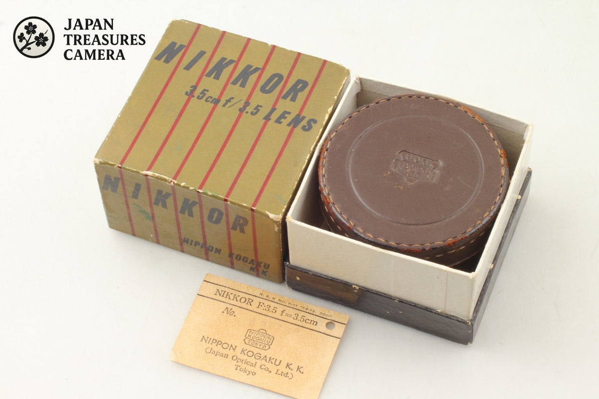 Rare in Box *Top MINT* Nikon W-Nikkor C 3.5cm 35mm f/3.5 MF Lens L39 From JAPAN