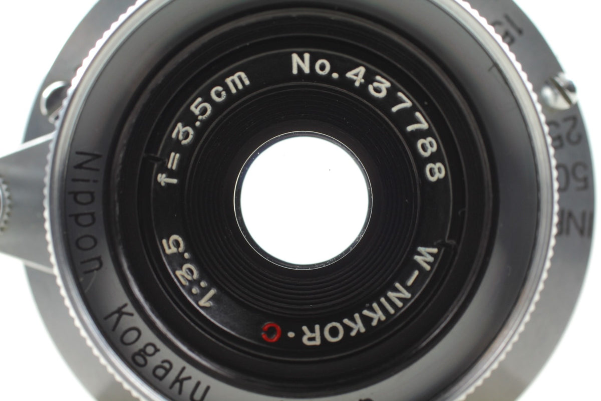 Rare in Box *Top MINT* Nikon W-Nikkor C 3.5cm 35mm f/3.5 MF Lens L39 From JAPAN