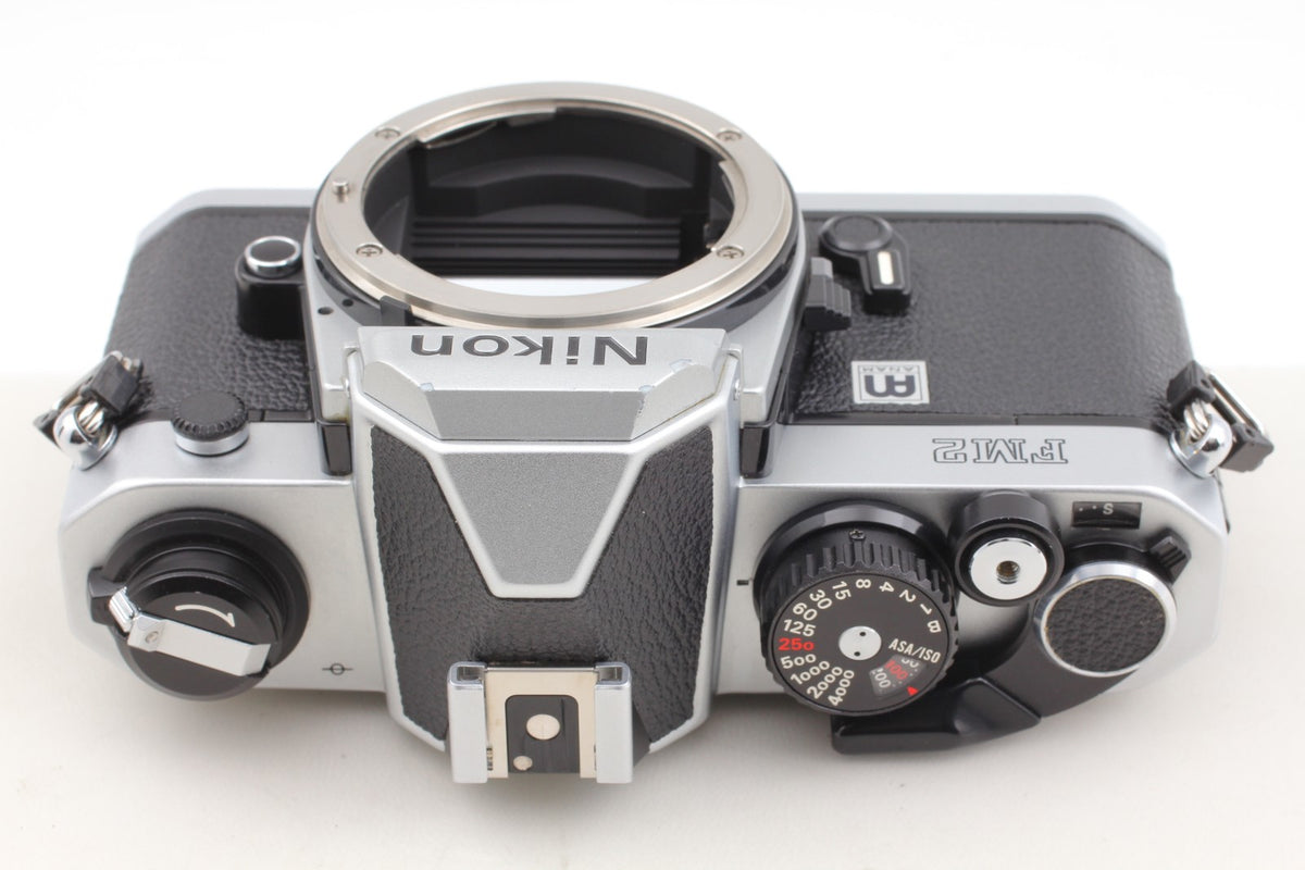 Rare ANAM *MINT w/ Strap* Nikon New FM2 FM2N Silver 35mm Film Camera From JAPAN