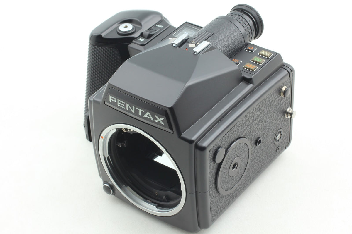 *N MINT+++* PENTAX 645 Camera SMC A 55mm F2.8 Lens 120 220 Film Back From JAPAN
