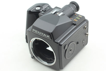 *N MINT+++* PENTAX 645 Camera SMC A 55mm F2.8 Lens 120 220 Film Back From JAPAN