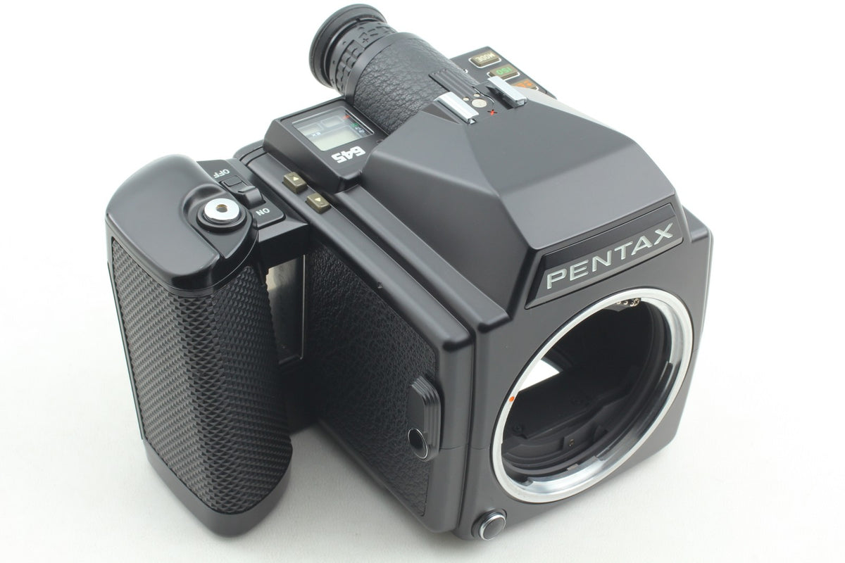 *N MINT+++* PENTAX 645 Camera SMC A 55mm F2.8 Lens 120 220 Film Back From JAPAN