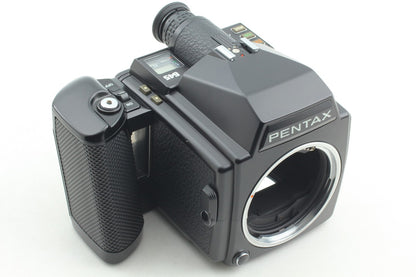 *N MINT+++* PENTAX 645 Camera SMC A 55mm F2.8 Lens 120 220 Film Back From JAPAN