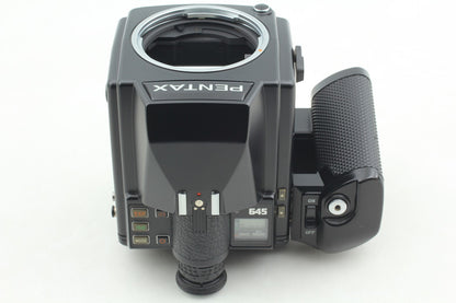 *N MINT+++* PENTAX 645 Camera SMC A 55mm F2.8 Lens 120 220 Film Back From JAPAN
