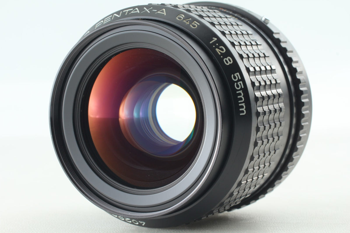 *N MINT+++* PENTAX 645 Camera SMC A 55mm F2.8 Lens 120 220 Film Back From JAPAN