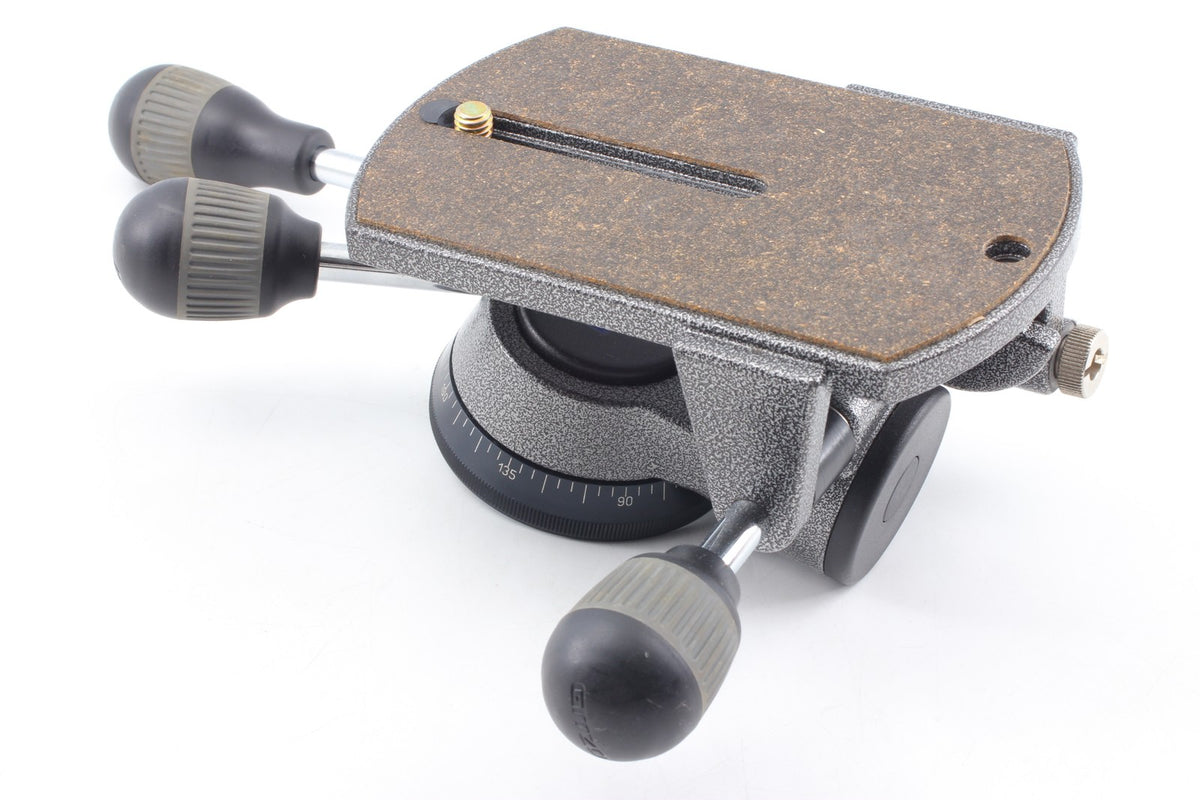 *Near MINT* GITZO G1570M 3way Tripod Head Low Profile for Camera Body From JAPAN