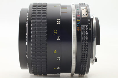 *Almost Unused /Box* Nikon Nikkor Ai 35mm F2 MF Wide Angle Prime Lens From JAPAN