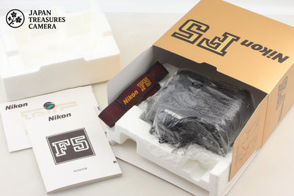 Full Set Late S/N 312xxxx *Unused* Nikon F5 SLR 35mm Film Camera Body From JAPAN