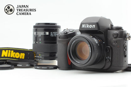 2 lens *Top MINT* Nikon F100 Camera AF 50mm F1.4D + 35-105mm F3.5-4.5 From JAPAN