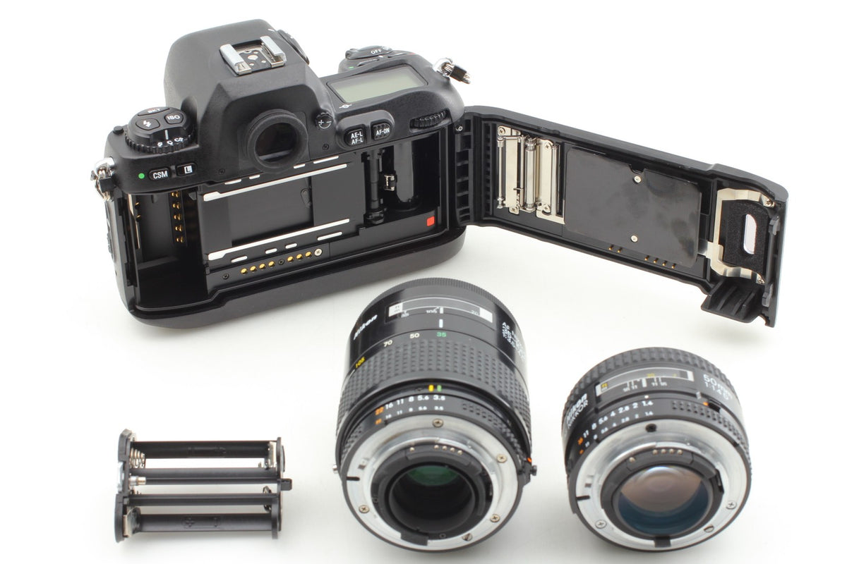2 lens *Top MINT* Nikon F100 Camera AF 50mm F1.4D + 35-105mm F3.5-4.5 From JAPAN