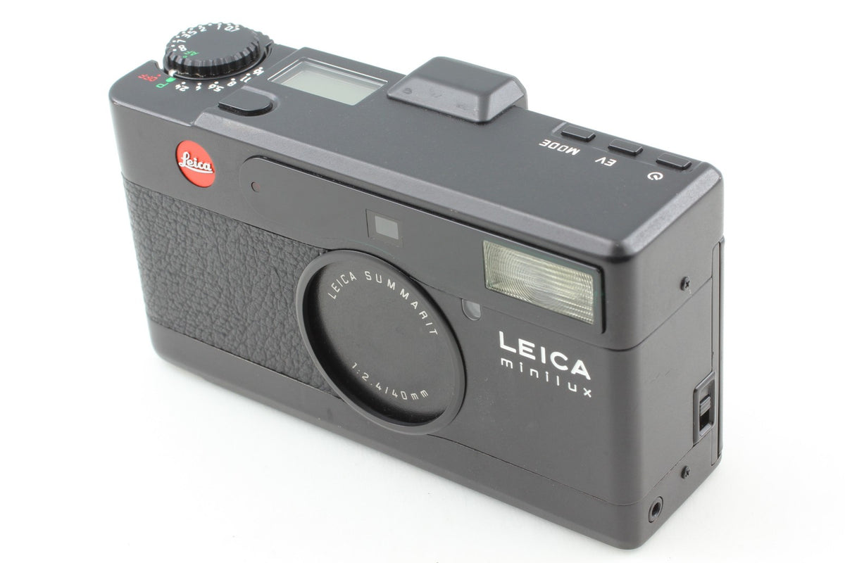 *Exc+5 /Case* Leica Minilux Black Summarit 40mm F2.4 35mm Film Camera From JAPAN
