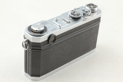 Late Black Dial *MINT w/ Case* Nikon S2 Rangefinder Film Camera Body From JAPAN