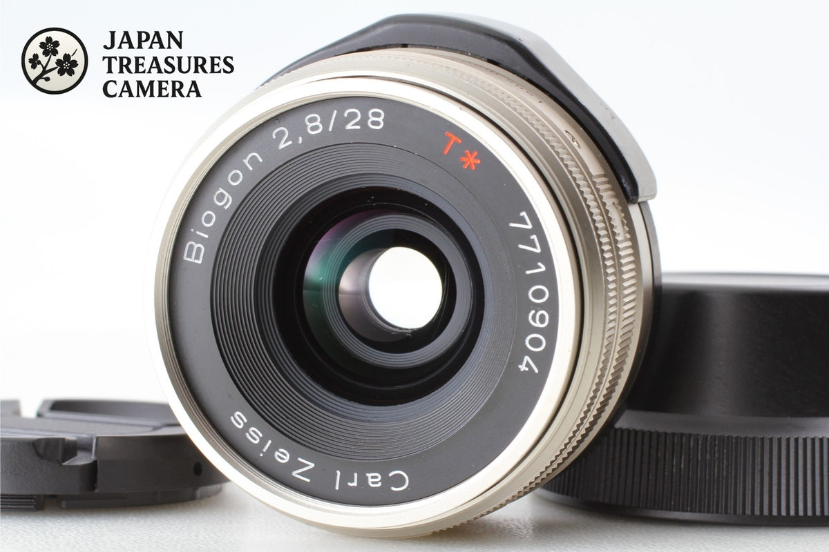 *N MINT* CONTAX Carl Zeiss Biogon T* 28mm F2.8 Wide Angle Lens G1 G2 From JAPAN