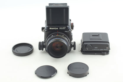 *MINT+++* Mamiya RZ67 Pro II 6x7 Camera Sekor Z 110mm F2.8 W 120 Film Back JAPAN