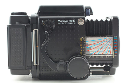 *MINT+++* Mamiya RZ67 Pro II 6x7 Camera Sekor Z 110mm F2.8 W 120 Film Back JAPAN