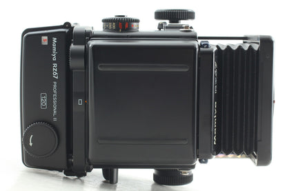 *MINT+++* Mamiya RZ67 Pro II 6x7 Camera Sekor Z 110mm F2.8 W 120 Film Back JAPAN