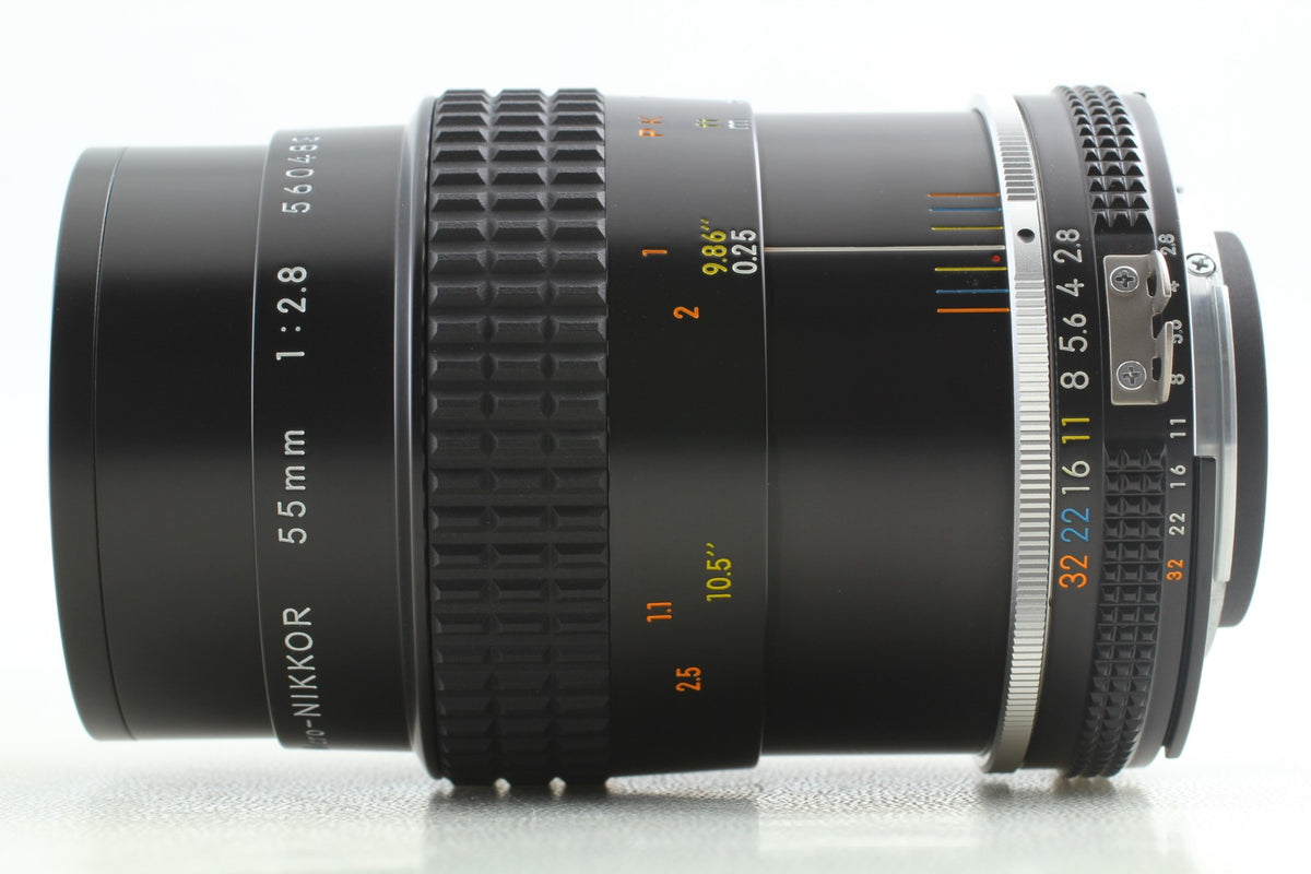 Almost Unused in Box* Nikon Ai-s Micro Nikkor 55mm F2.8 MF Macro Lens From JAPAN