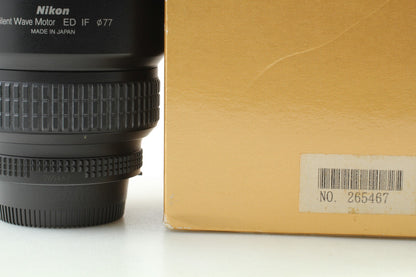 Almost Unused in Box* Nikon AF-S ED Zoom Nikkor 17-35mm F2.8D IF Lens From JAPAN