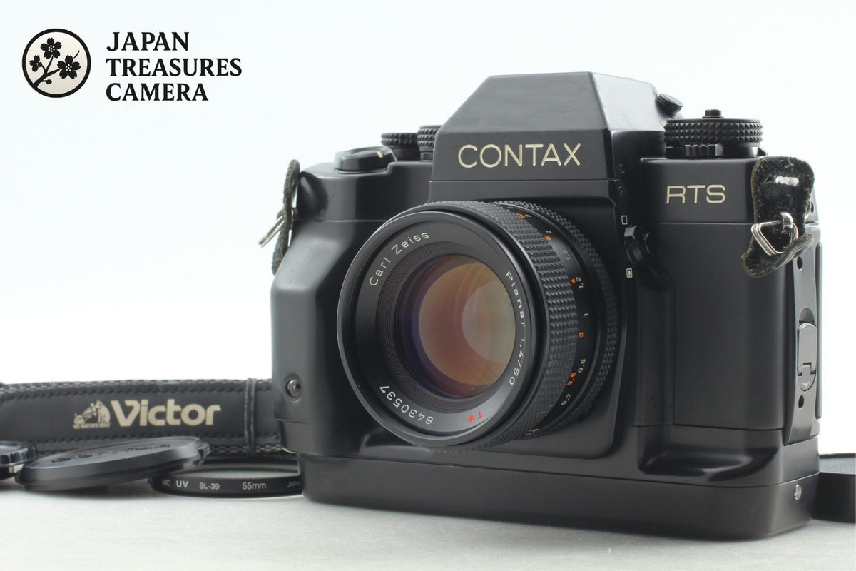 *N MINT+++* CONTAX RTS III 35mm Film Camera Planar 50mm F1.4 AEJ Lens From JAPAN