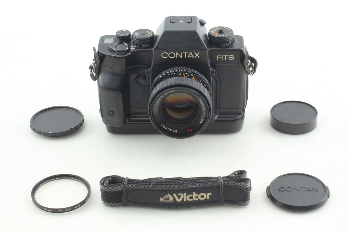 *N MINT+++* CONTAX RTS III 35mm Film Camera Planar 50mm F1.4 AEJ Lens From JAPAN