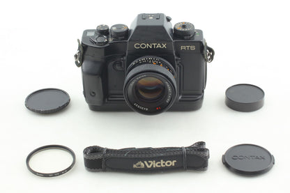 *N MINT+++* CONTAX RTS III 35mm Film Camera Planar 50mm F1.4 AEJ Lens From JAPAN