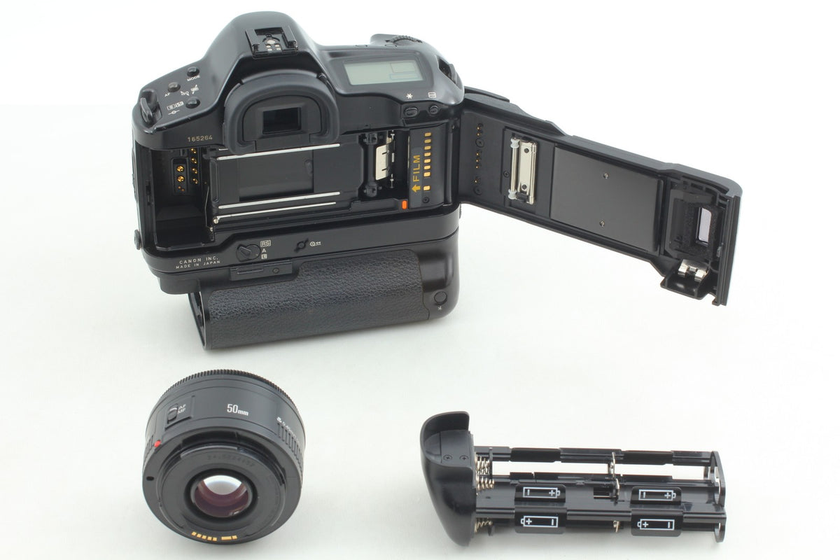 *MINT+++* Canon EOS-1N RS SLR 35mm Film Camera EF 50mm F1.8 II Lens From JAPAN