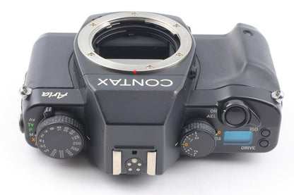 *N MINT+++* CONTAX Aria 35mm Film Camera Planar 50mm F1.4 T* AEJ Lens From JAPAN