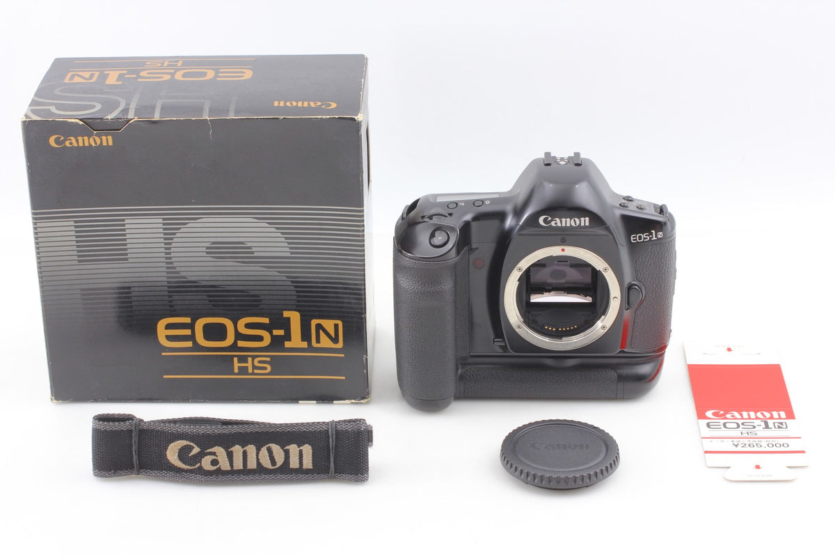 All Works *MINT in Box* Canon EOS-1N SLR 35mm Film Camera Body BP-E1 From JAPAN