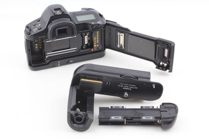 All Works *MINT in Box* Canon EOS-1N SLR 35mm Film Camera Body BP-E1 From JAPAN