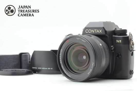 *N MINT+++* CONTAX N1 SLR 35mm Film Camera AF 24-85mm F3.5-4.5 Lens From JAPAN