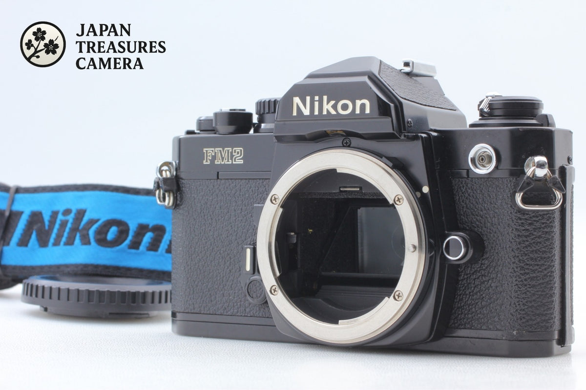 *N MINT w/ Strap* Nikon New FM2 FM2N Black SLR 35mm Film Camera Body From JAPAN