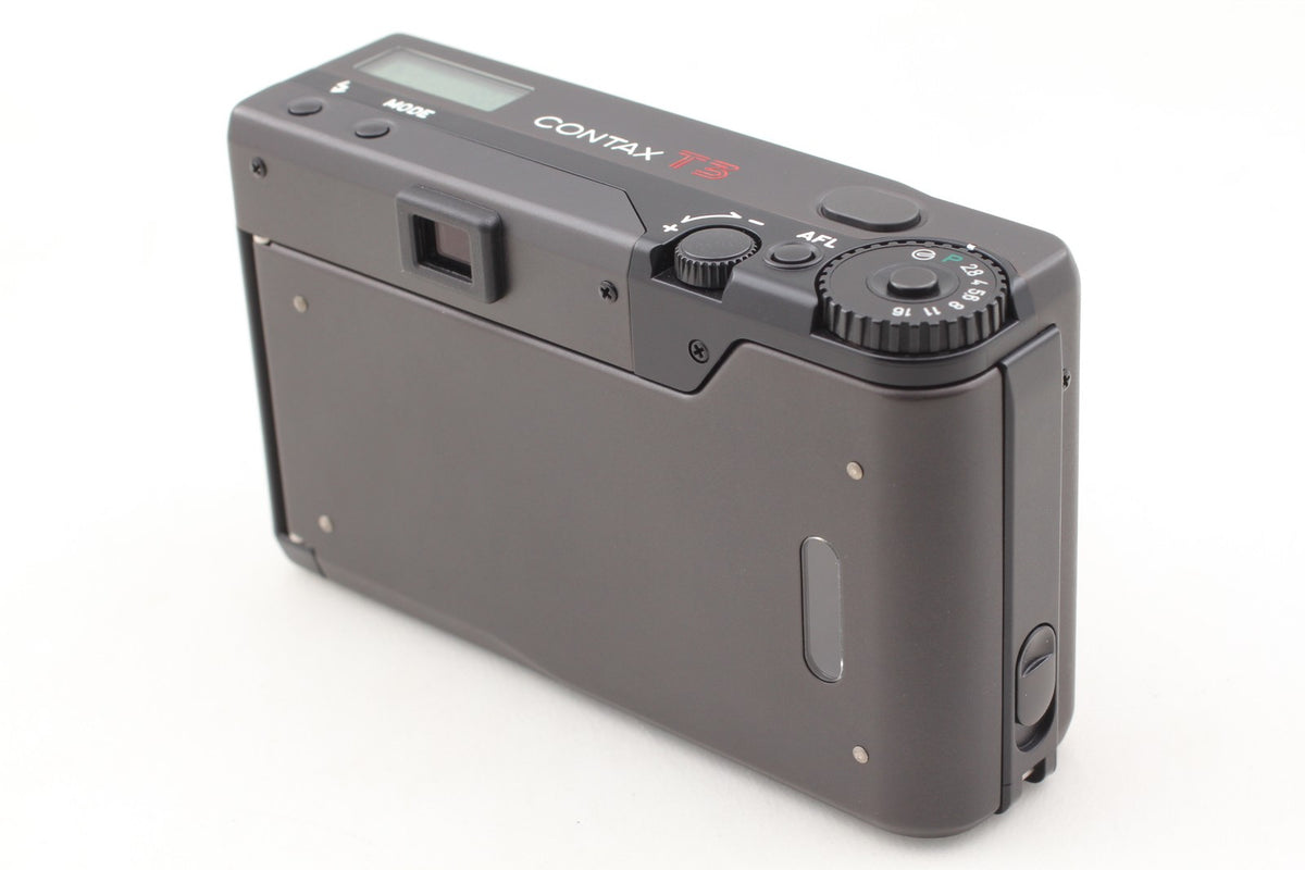 *Unused in Box* CONTAX T3 Titan Black Point & Shoot 35mm Film Camera From JAPAN