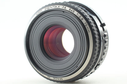 *Top MINT+++* PENTAX 645N Camera SMC FA 75mm F2.8 Lens 120 Film Back From JAPAN