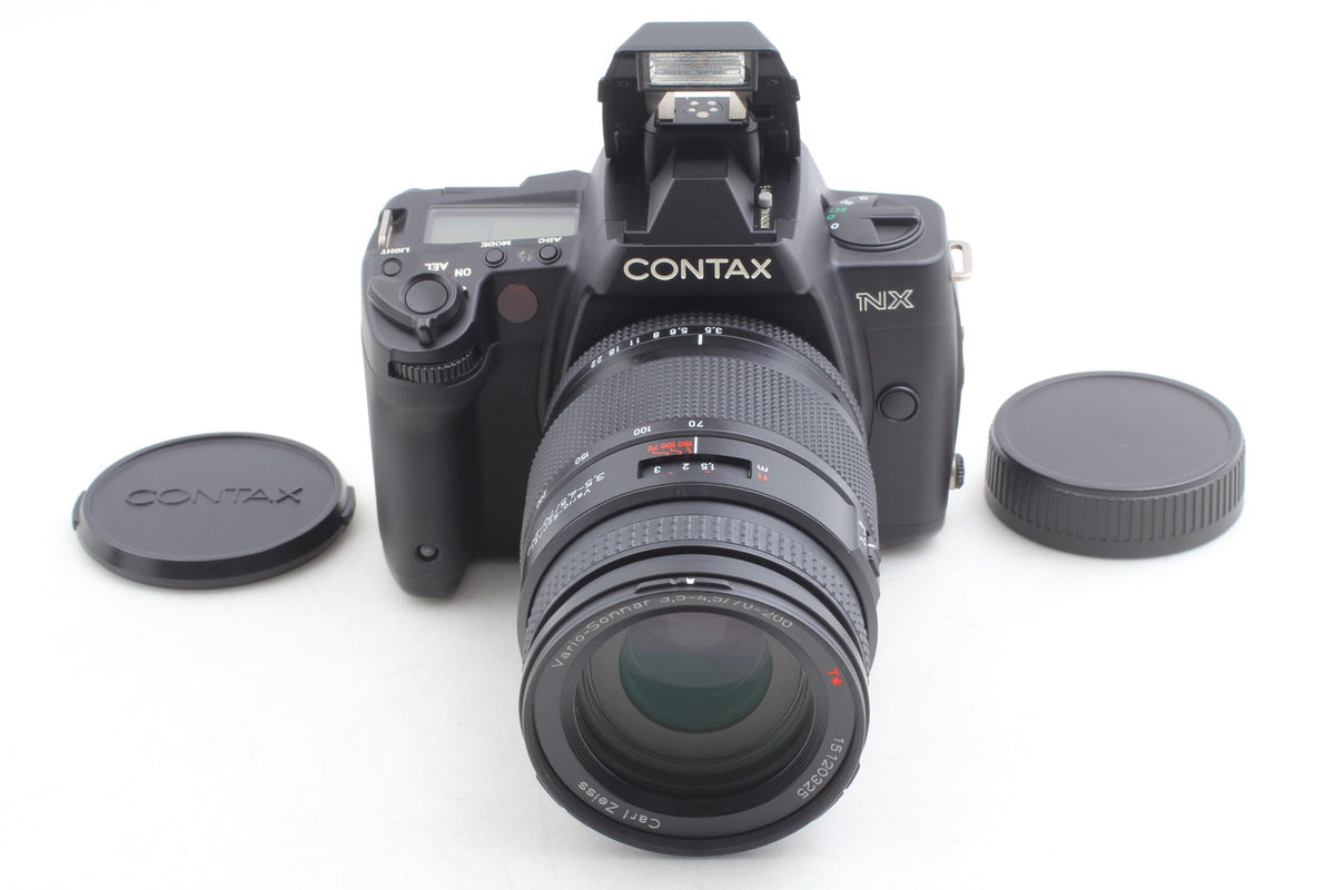 *MINT* CONTAX NX 35mm Film Camera Vario Sonnar 70-200mm F3.5-4.5 Lens From JAPAN