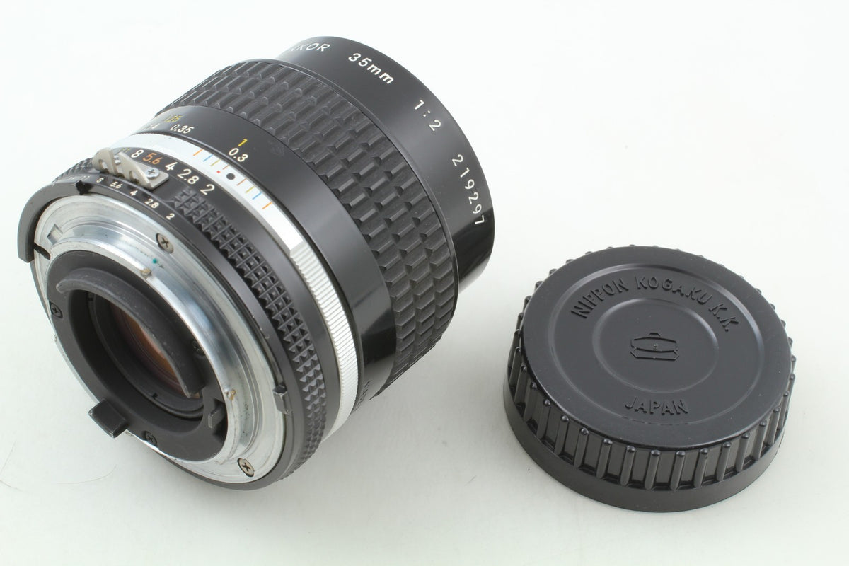 *Near MINT* Nikon Ai-s Ais Nikkor 35mm F2 MF Wide Angle Lens F Mount From JAPAN