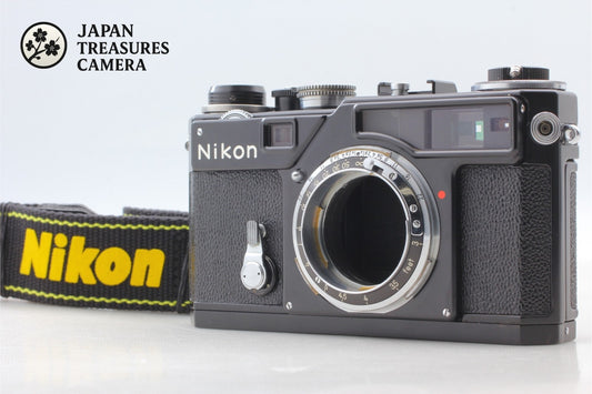 S/N 622xxxx *MINT* Nikon SP Black Rangefinder 35mm Film Camera Body From JAPAN