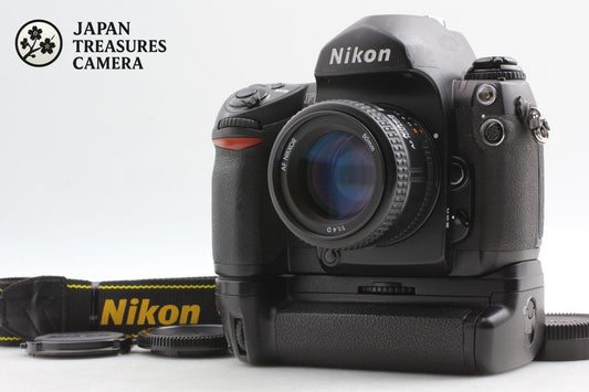 New Firmware *N MINT+++ w/ MB-40* Nikon F6 Camera AF 50mm F1.4 D Lens From JAPAN